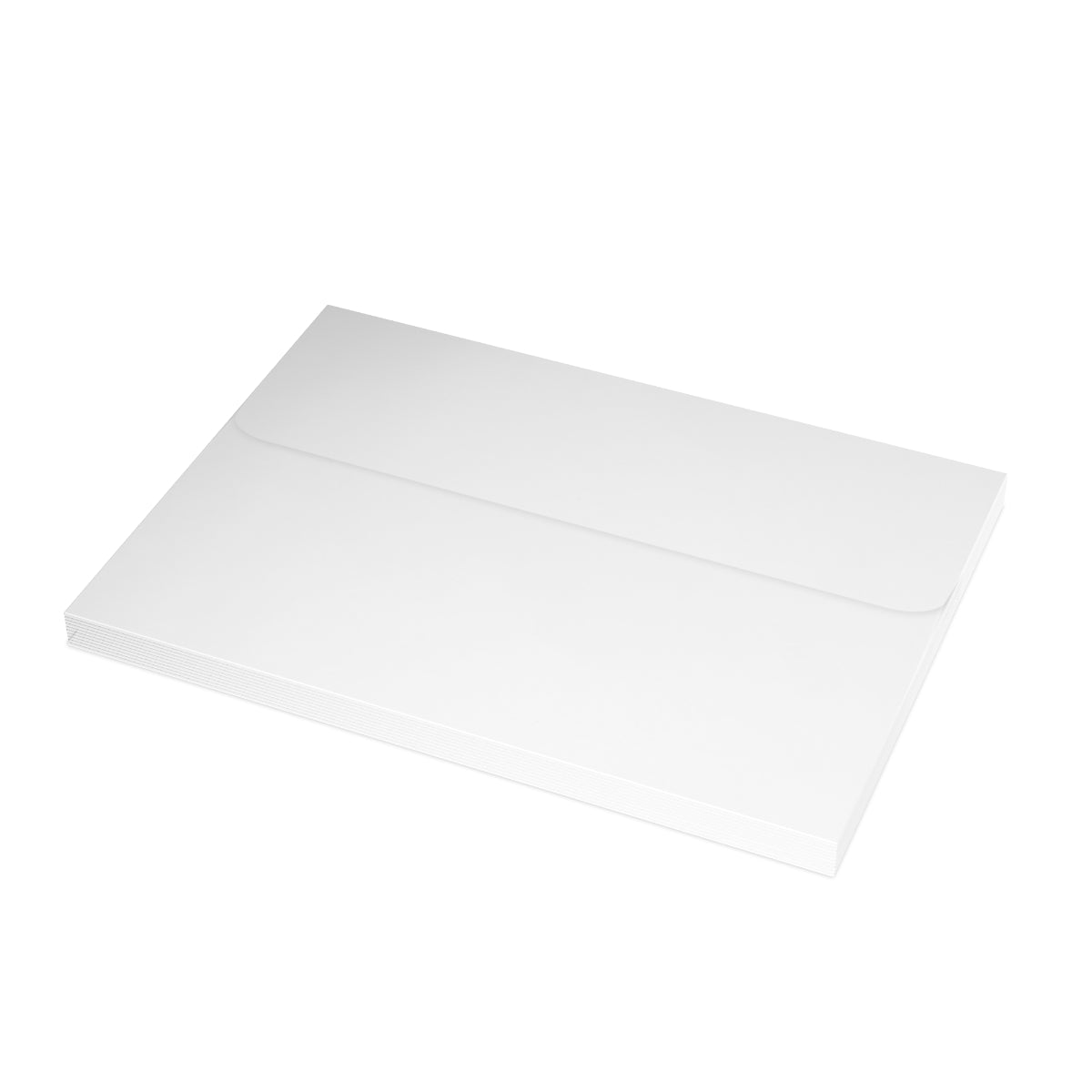 Cartes de notes mates pliées Crested Butte + enveloppes (10 pièces) 