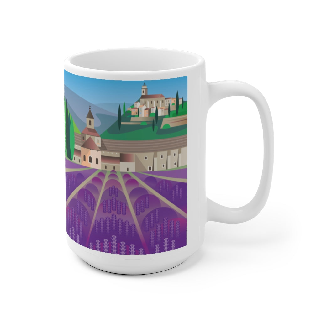 LE LUBERON 15 OZ CERAMIC MUG