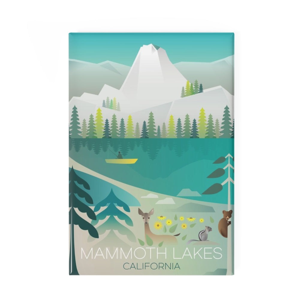 MAMMOTH LAKES REFRIGERATOR MAGNET