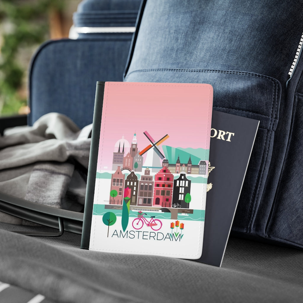 AMSTERDAM PASSPORT COVER