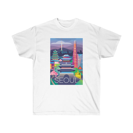 SEOUL Unisex-T-Shirt aus ultra-Baumwolle