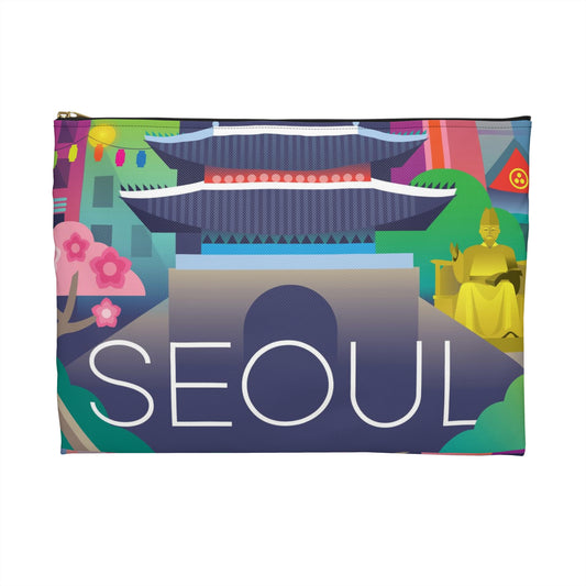 Pochette zippée Séoul