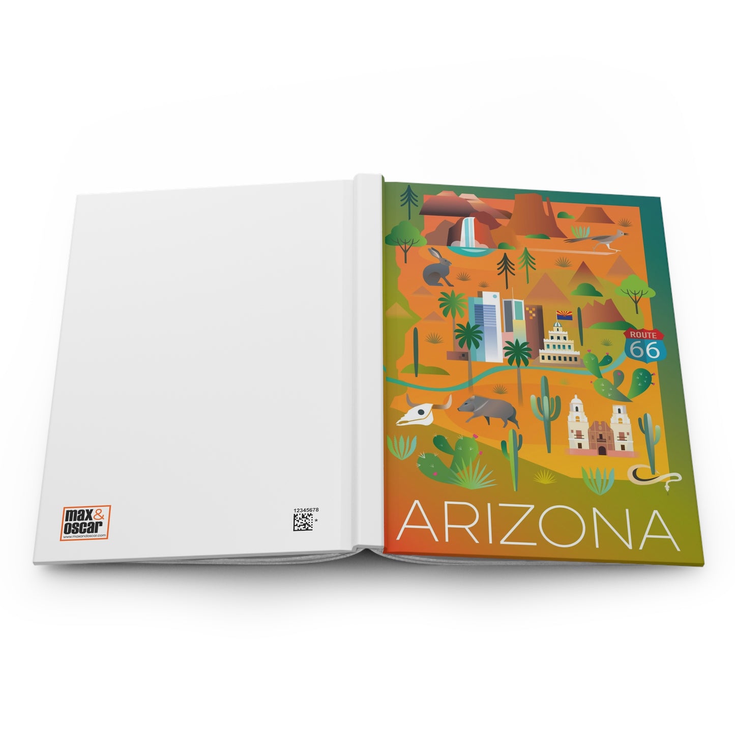 Arizona-Hardcover-Tagebuch