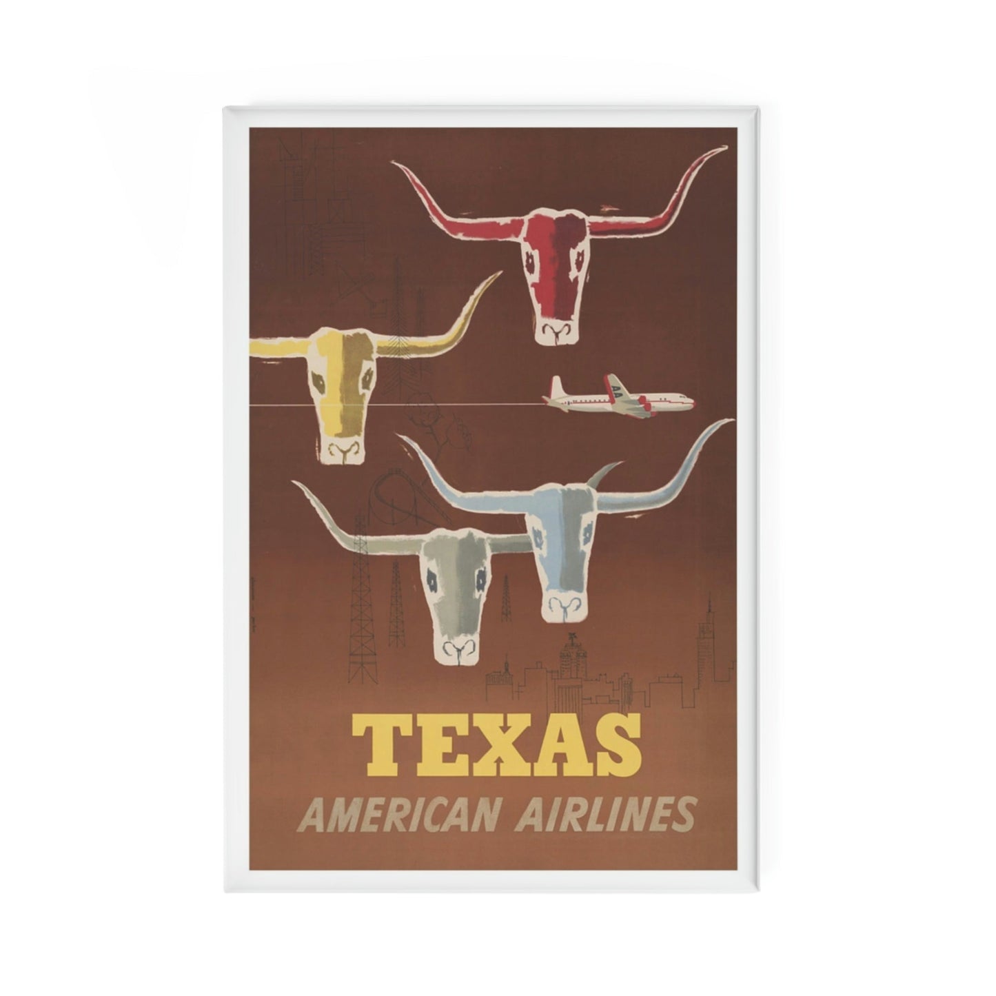 Texas AA Magnet
