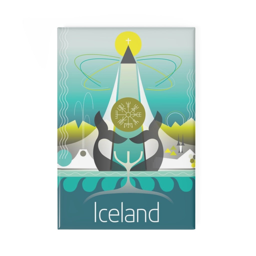 ICELAND REFRIGERATOR MAGNET
