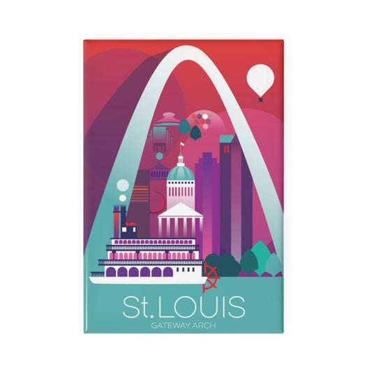 ST LOUIS REFRIGERATOR MAGNET