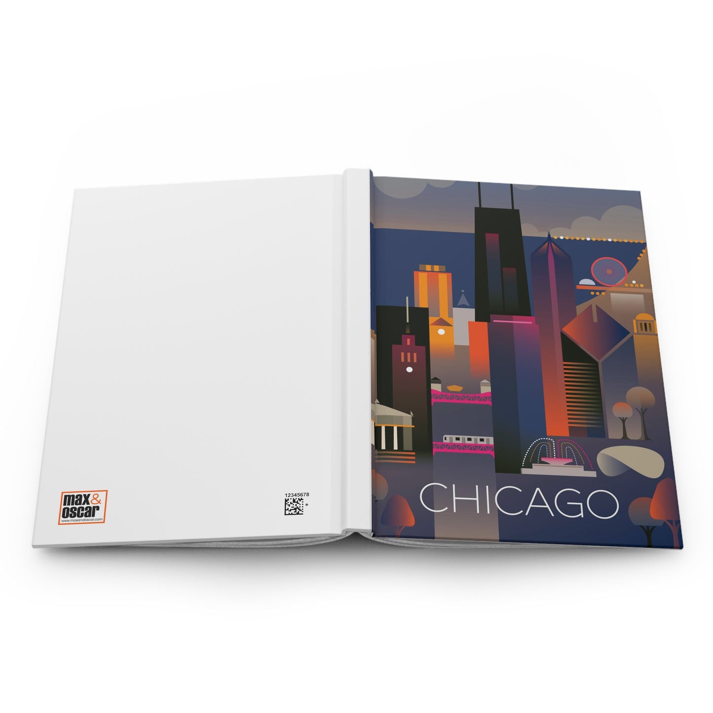 Chicago Hardcover-Tagebuch