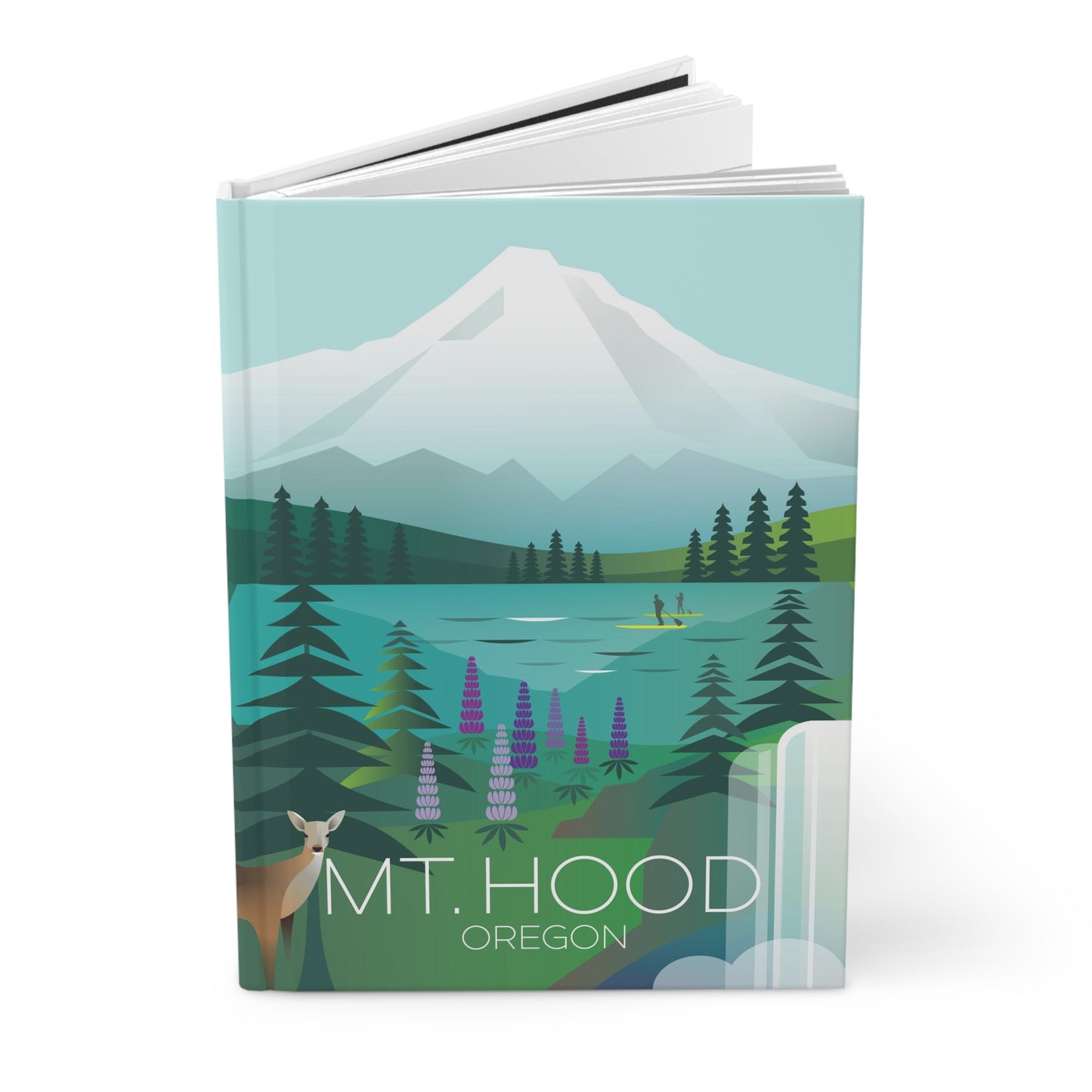 Mount Hood Hardcover Journal