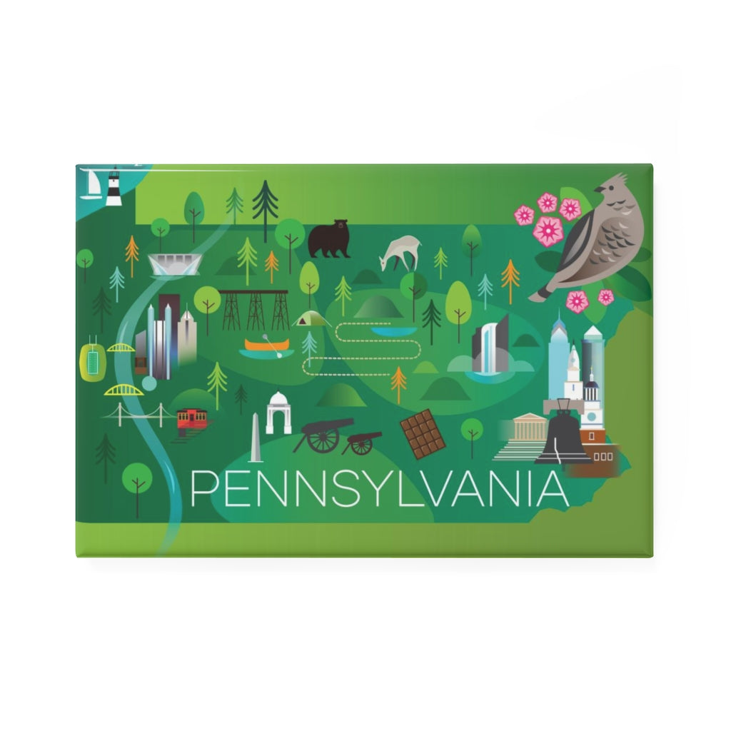PENNSYLVANIA REFRIGERATOR MAGNET