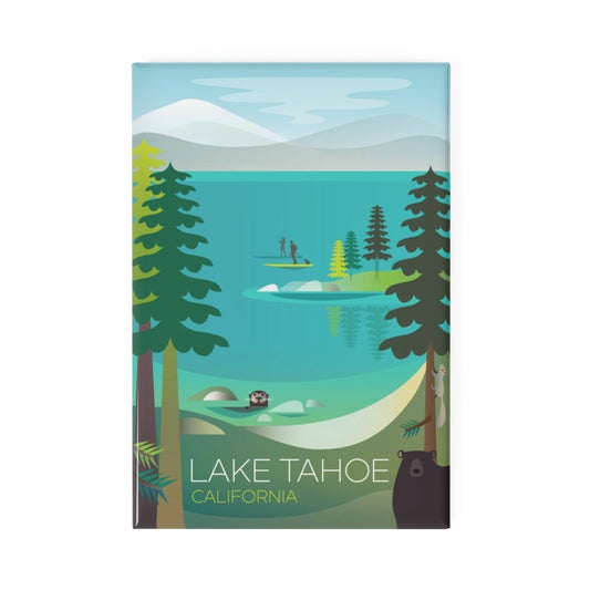 LAKE TAHOE REFRIGERATOR MAGNET