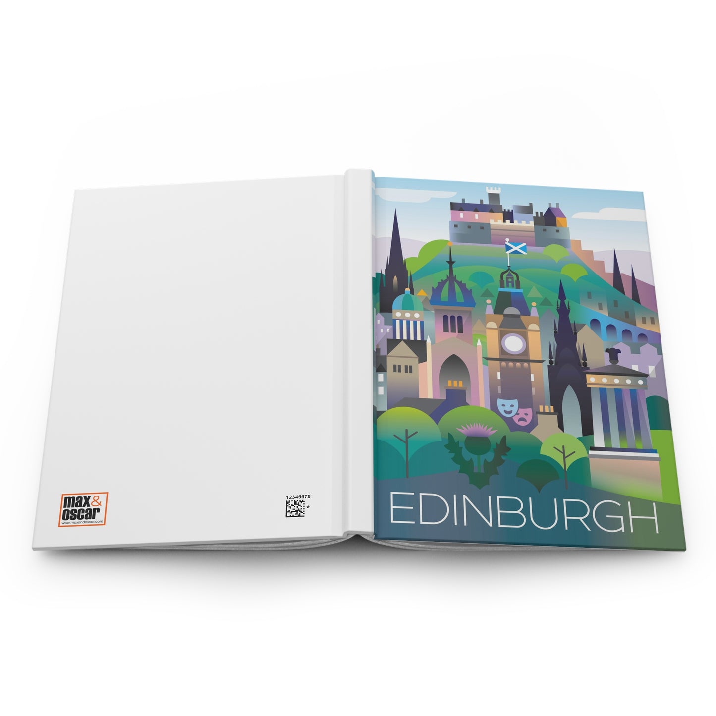 Edinburgh Hardcover-Tagebuch