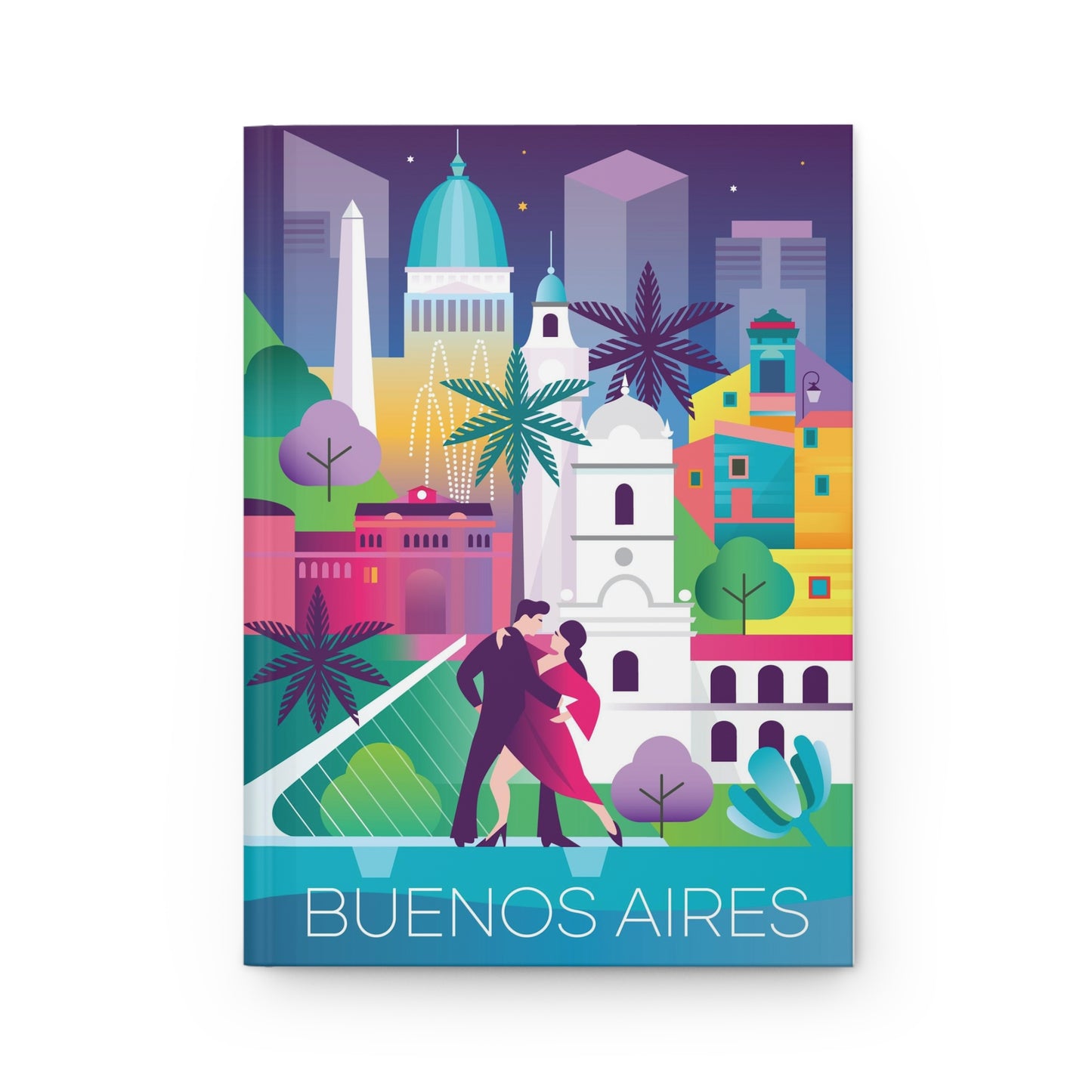 Buenos Aires Hardcover-Tagebuch