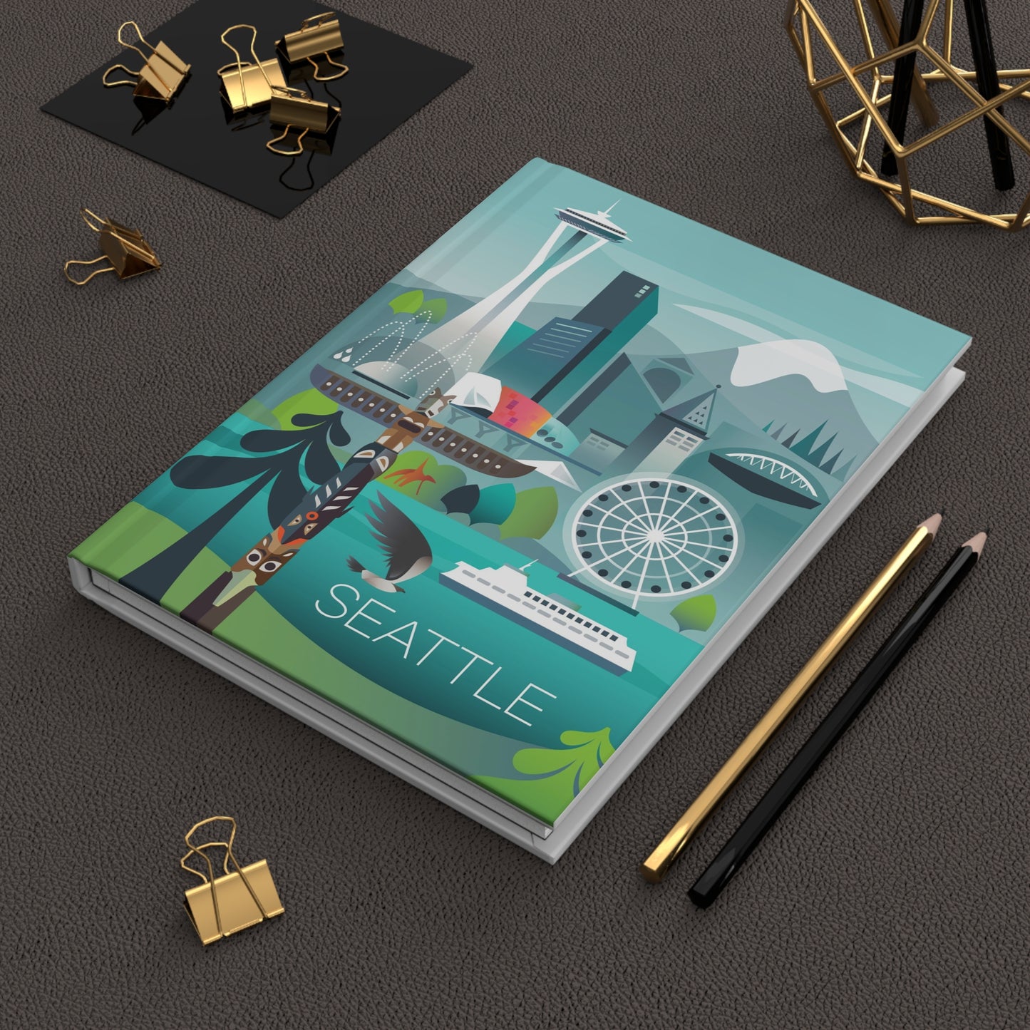 Seattle Hardcover Journal