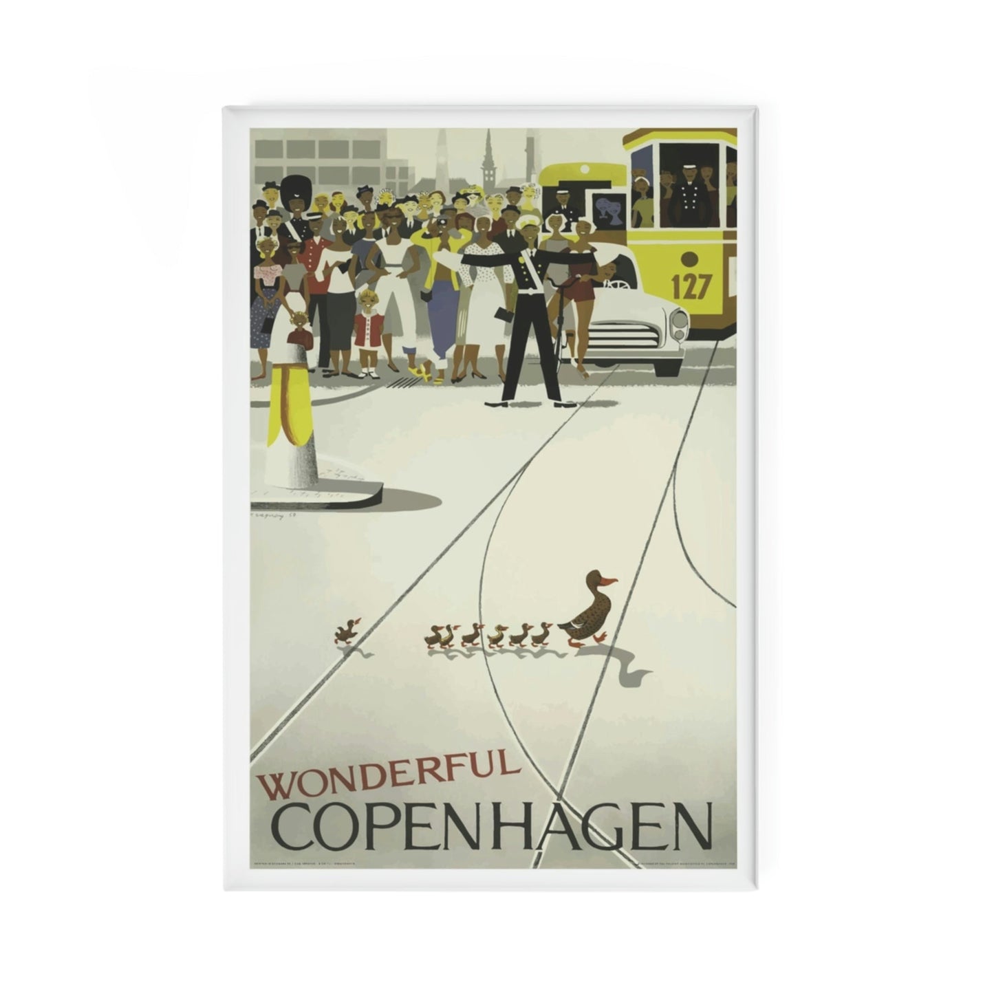 Wonderful Copenhagen Magnet