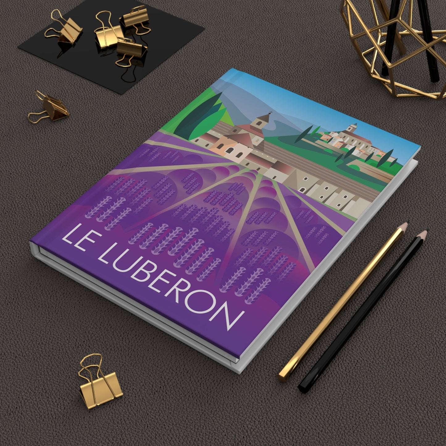 Le Luberon Hardcover Journal