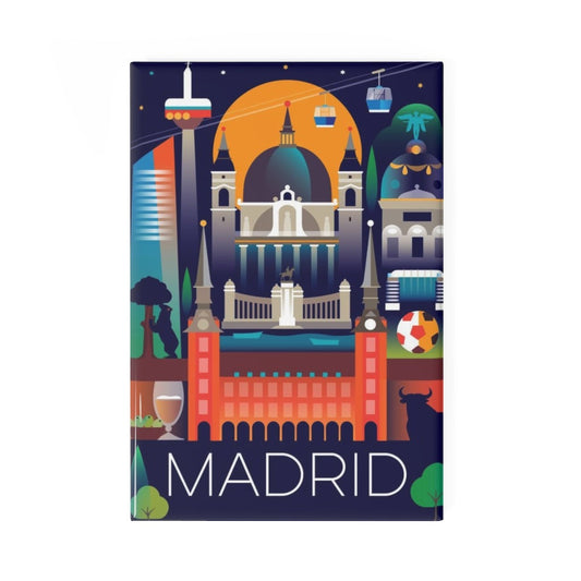 MADRID REFRIGERATOR MAGNET