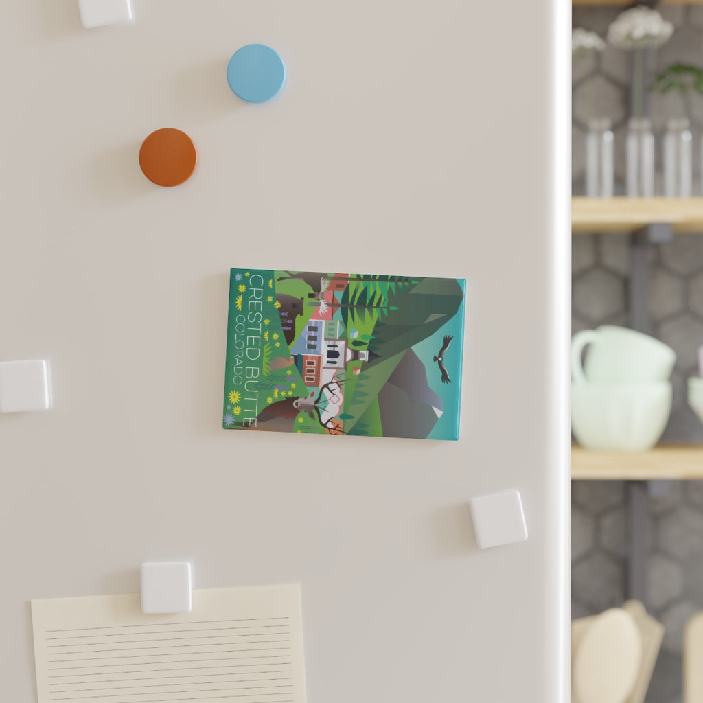 CRESTED BUTTE REFRIGERATOR MAGNET
