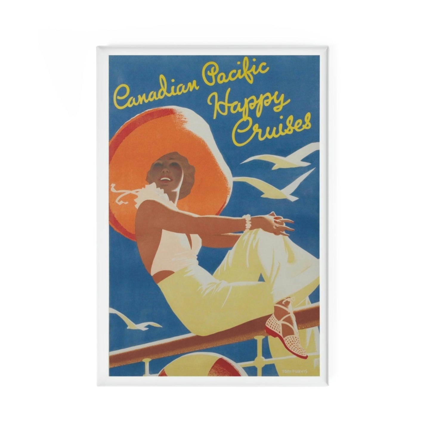 Canadian Pacific Happy Cruises Magnet