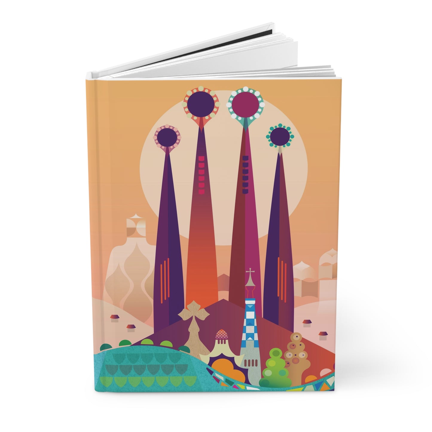 Barcelona Hardcover Journal