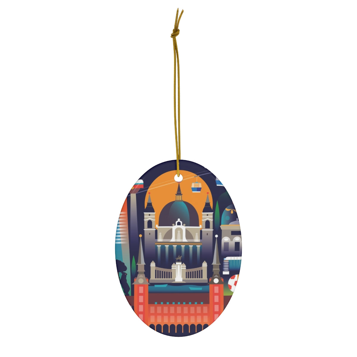 Madrid Ceramic Ornament