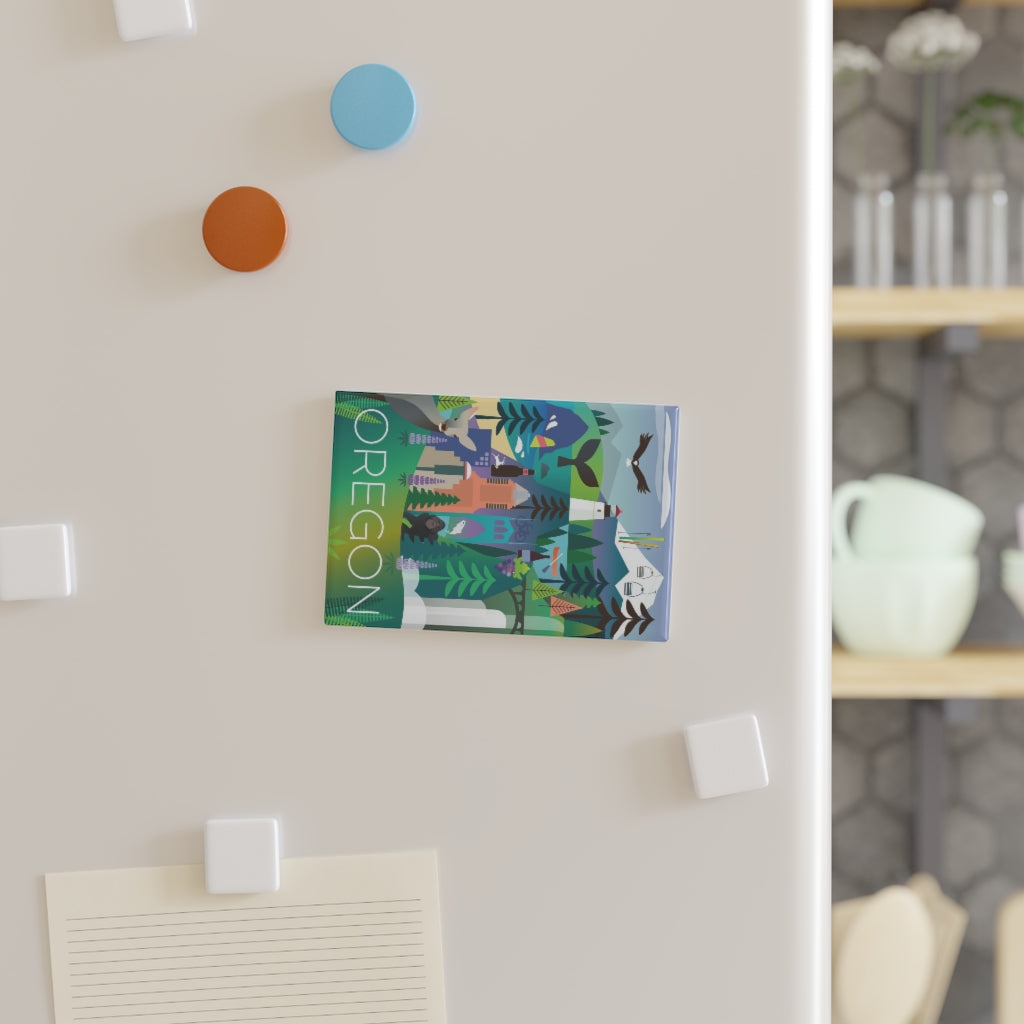 OREGON REFRIGERATOR MAGNET