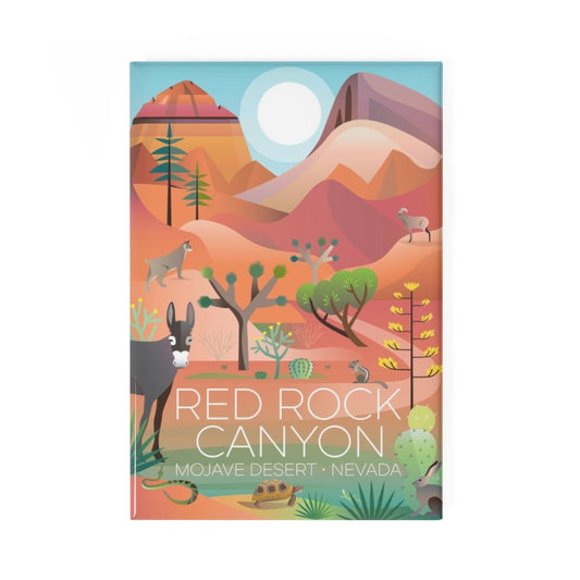 RED ROCK CANYON REFRIGERATOR MAGNET