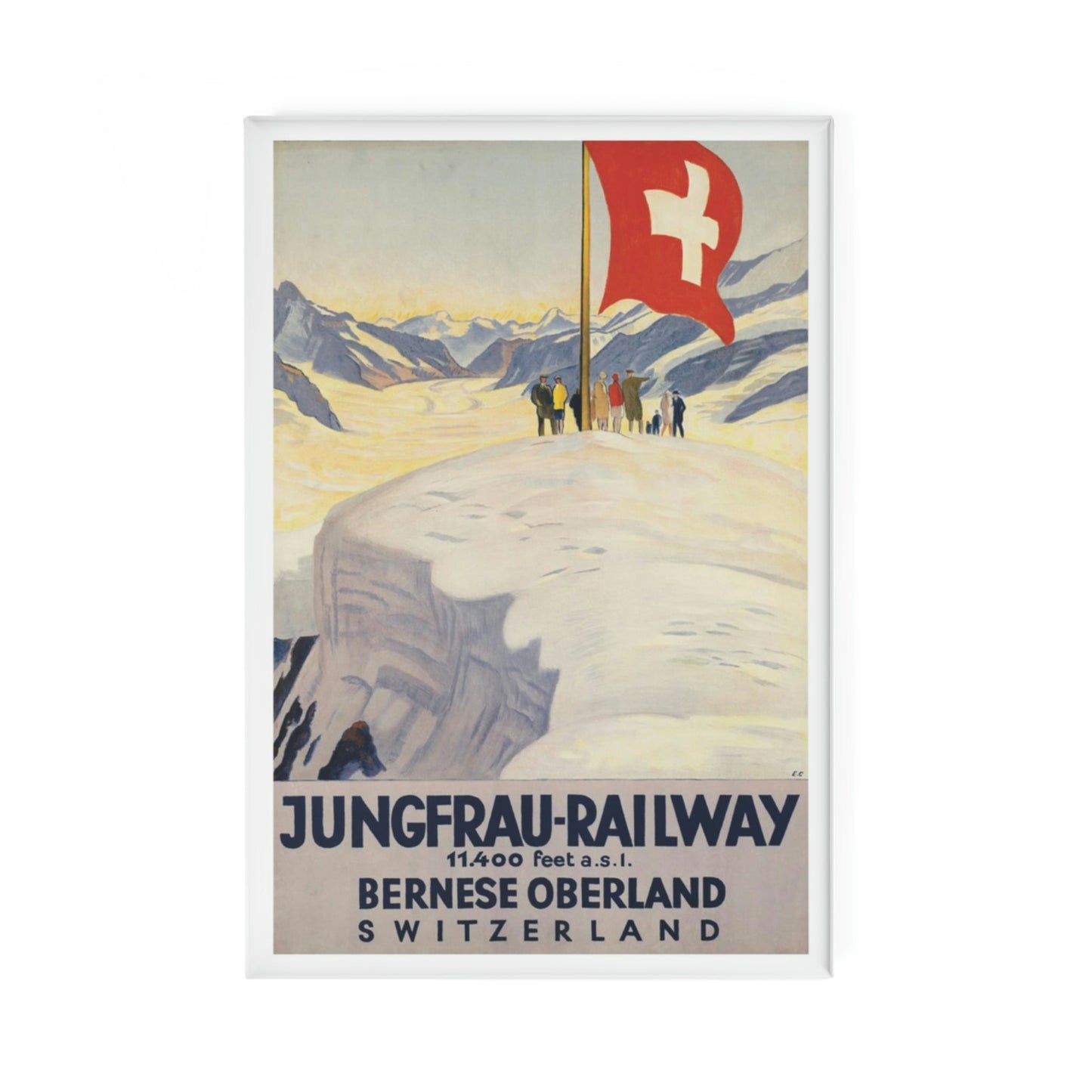 Jungfrau Railway Magnet
