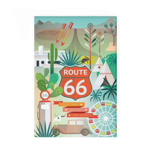 ROUTE 66 REFRIGERATOR MAGNET