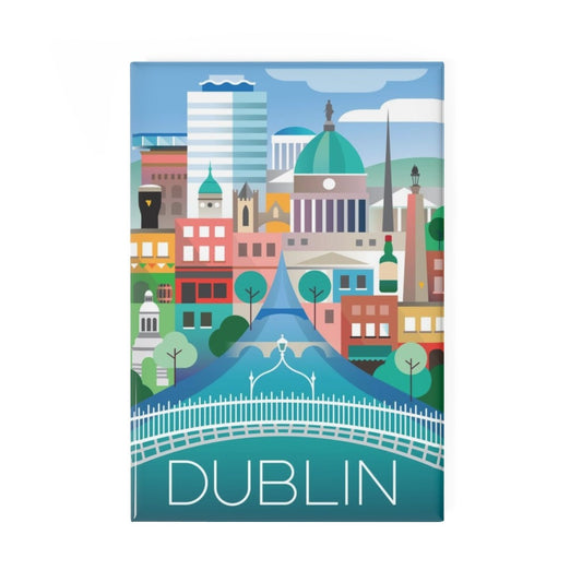 DUBLIN-KÜHLSCHRANKMAGNET