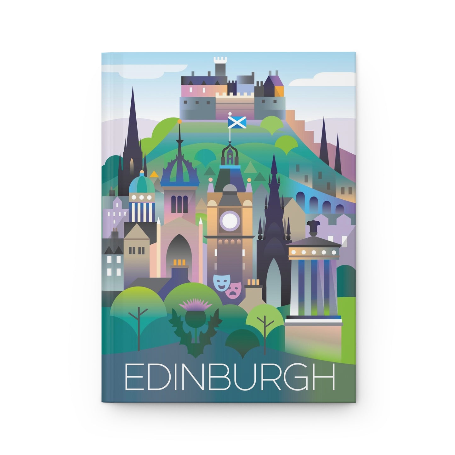 Edinburgh Hardcover-Tagebuch