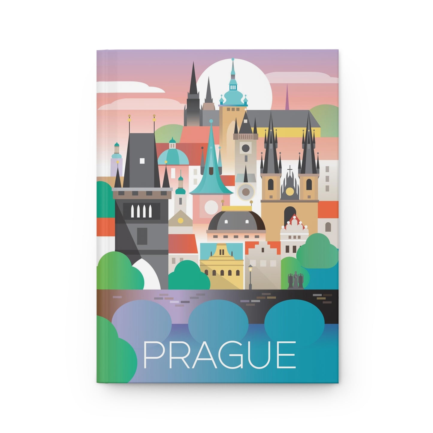 Prague Hardcover Journal