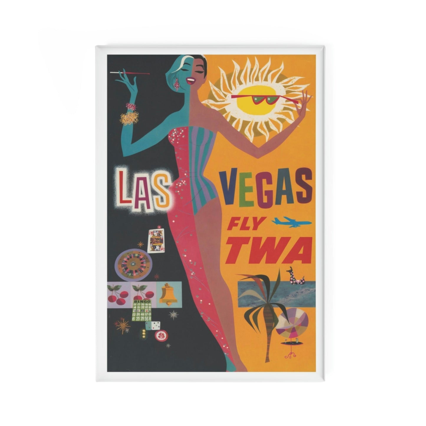 Las Vegas TWA Magnet