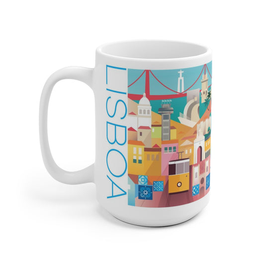 LISBON 11 OZ OR 15 OZ CERAMIC MUG