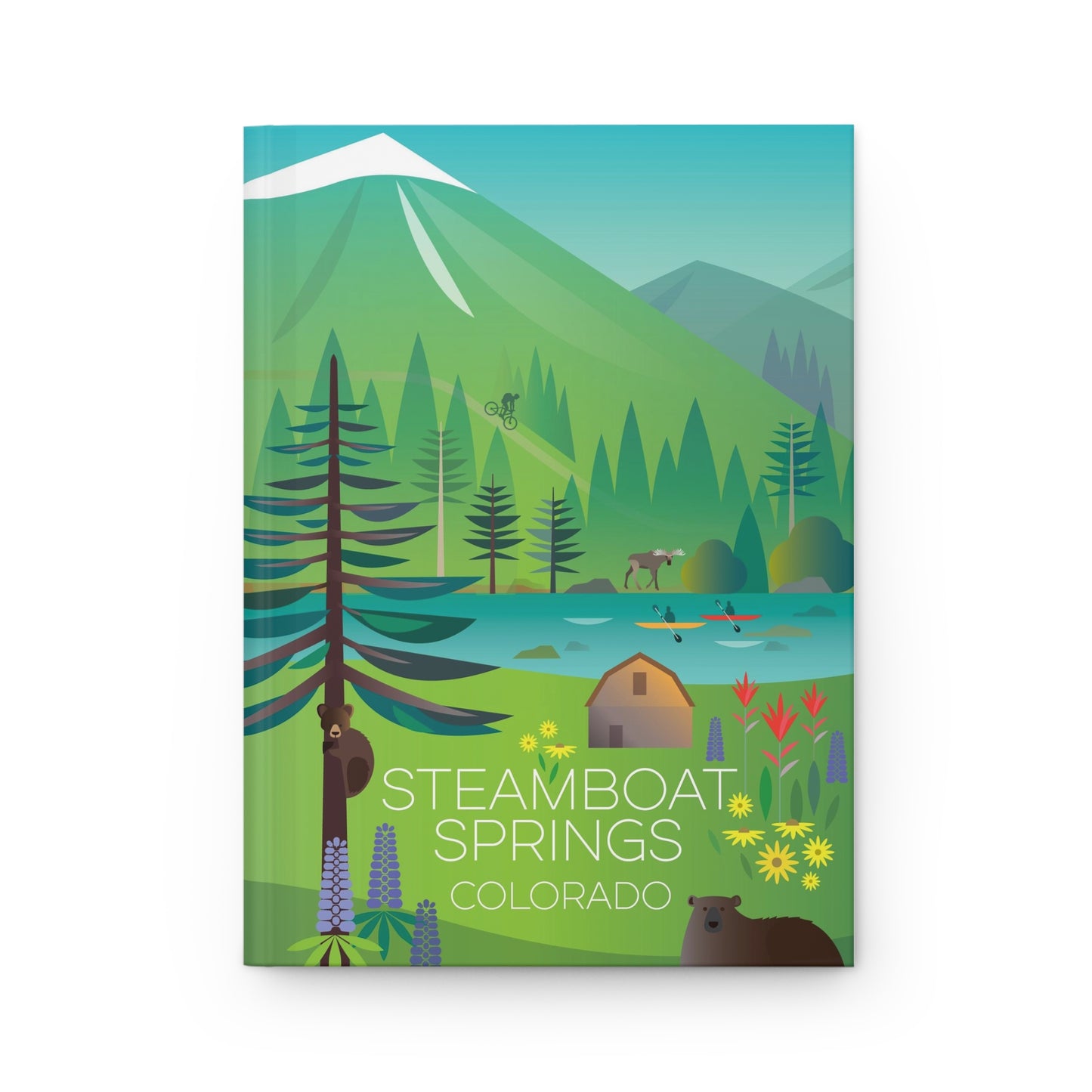 Steamboat Springs (Summer) Hardcover Journal