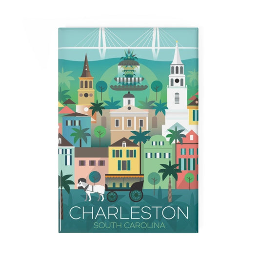 CHARLESTON REFRIGERATOR MAGNET