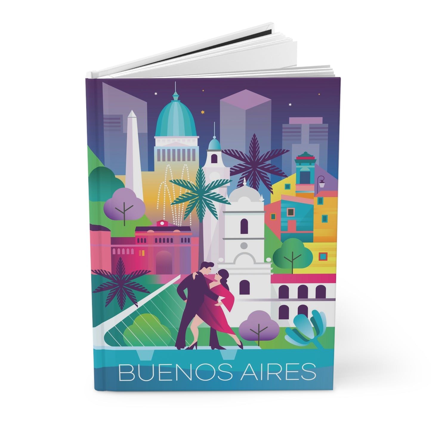 Buenos Aires Hardcover-Tagebuch