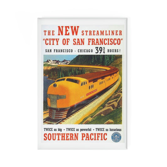 City of San Francisco Streamliner Magnet