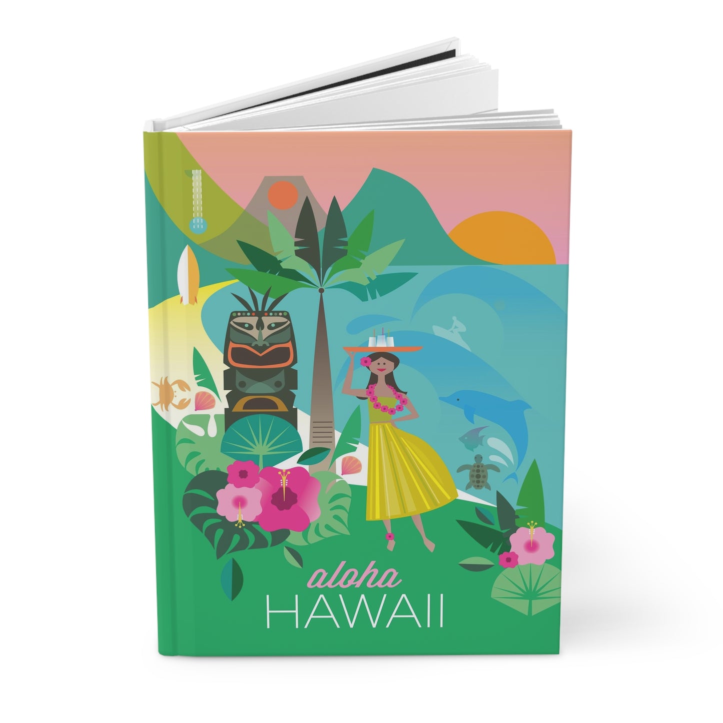 Hawaii Hardcover Journal