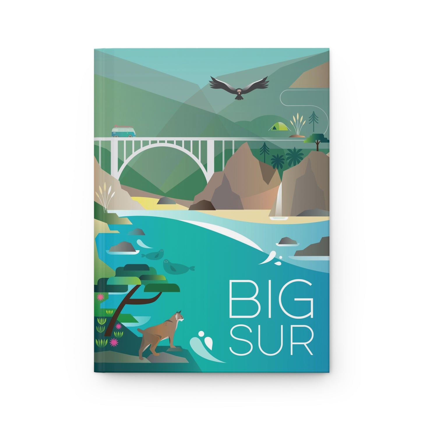 Big Sur Hardcover-Tagebuch