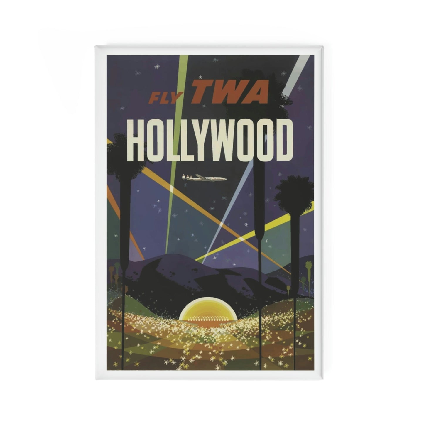 Hollywood TWA Magnet