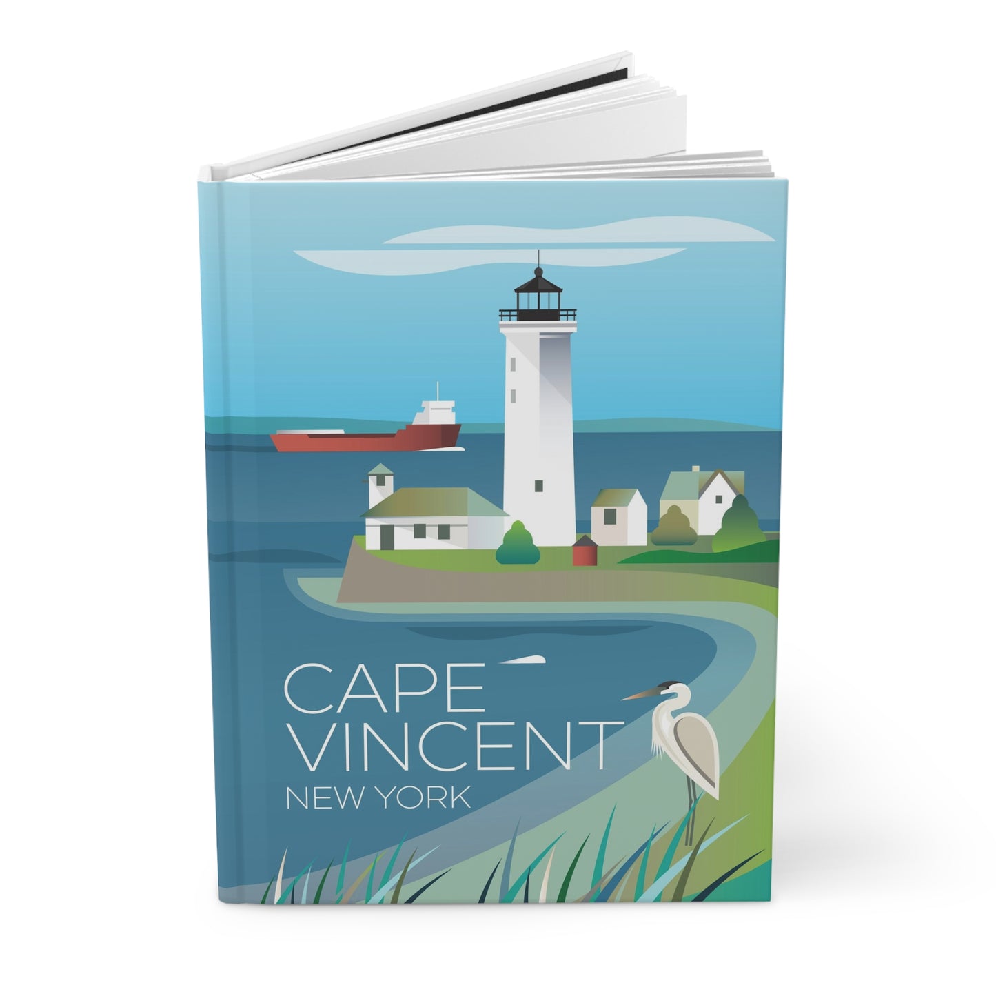 Cape Vincent Hardcover-Tagebuch